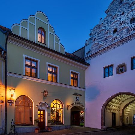 Hotel Bílý jednorožec Třeboň Exterior foto